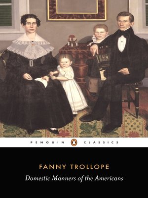 cover image of Domestic Manners of the Americans